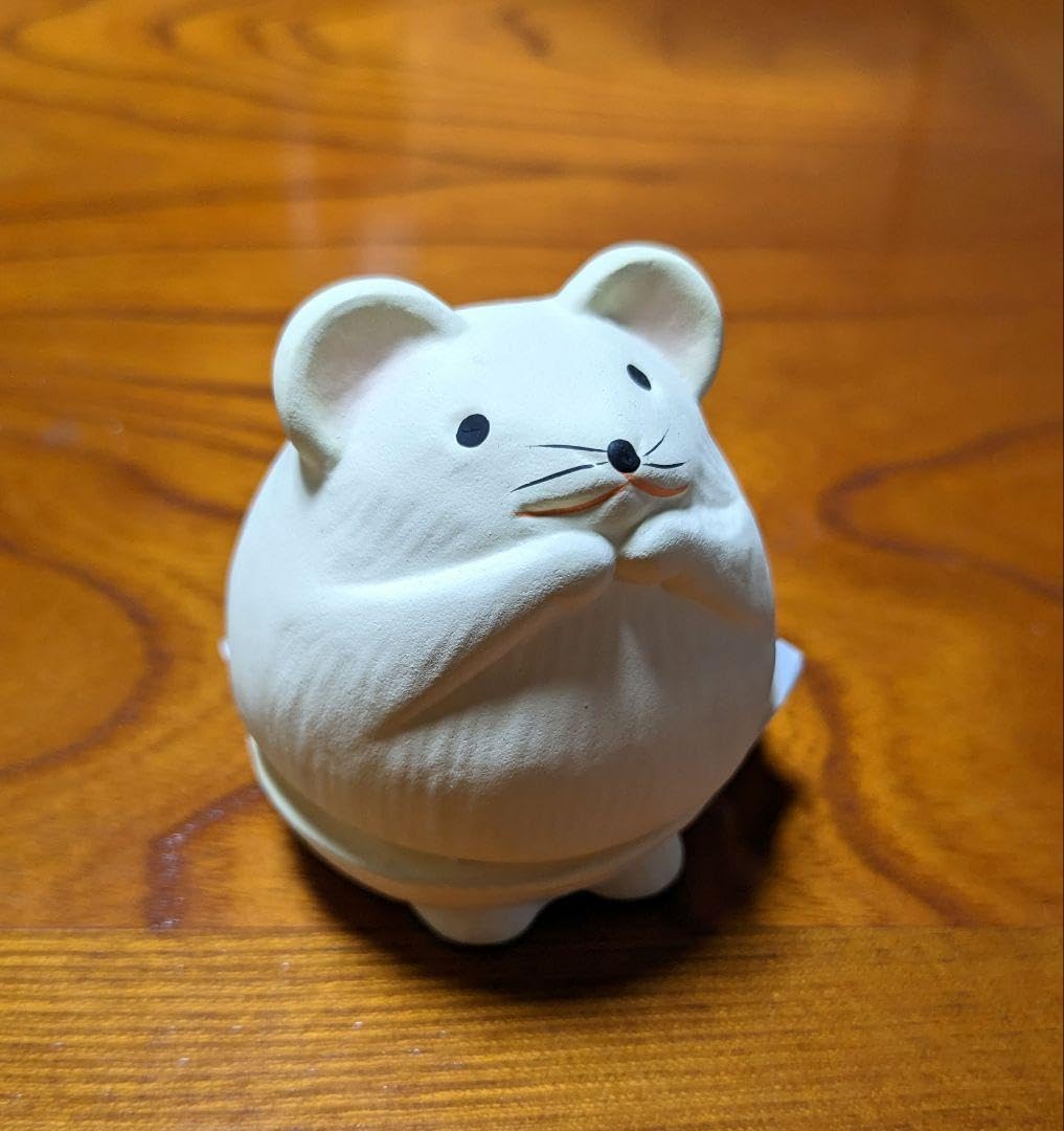 Amazon.co.jp: ねずみ 子 干支 香合 合子 茶道具 : ホーム＆キッチン