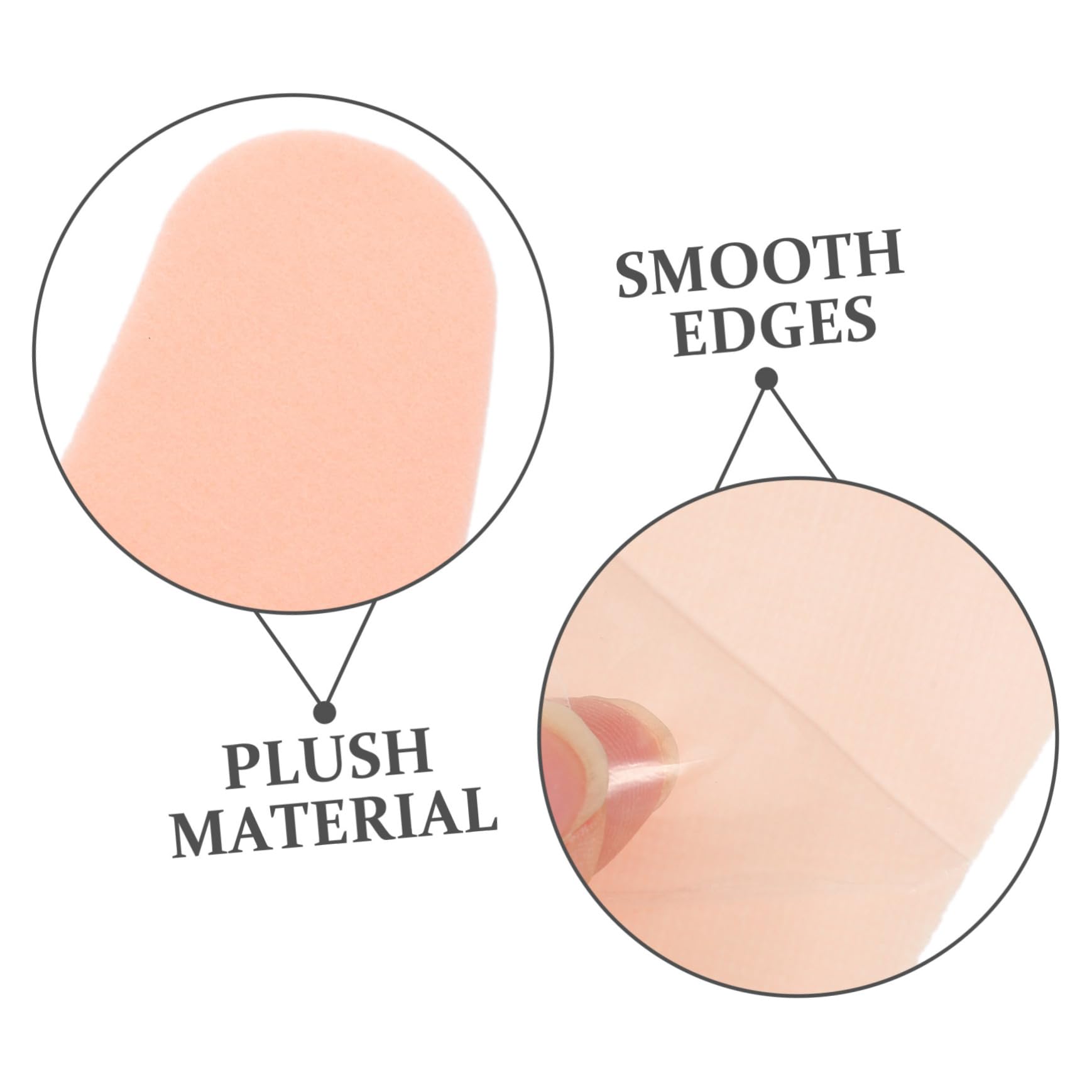 TOBBOMEY Cute Toilet Seat Covers Washable Soft Seat Pads Self-Adhesive Bathroom Accessories Warmer Pads