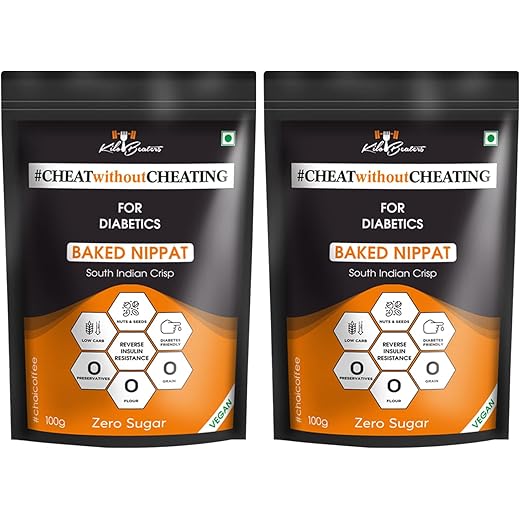 Kilobeaters Diabetics Friendly Nippat - 100 gm