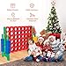 Costzon Giant 4-in-A-Row, Jumbo 4-to-Score Giant Game Set for Kids & Adults, Indoor Outdoor Yard Connect Game, 3.5FT Tall with 42 Jumbo Rings & Quick-Release Slider, Perfect for Family & Party Games