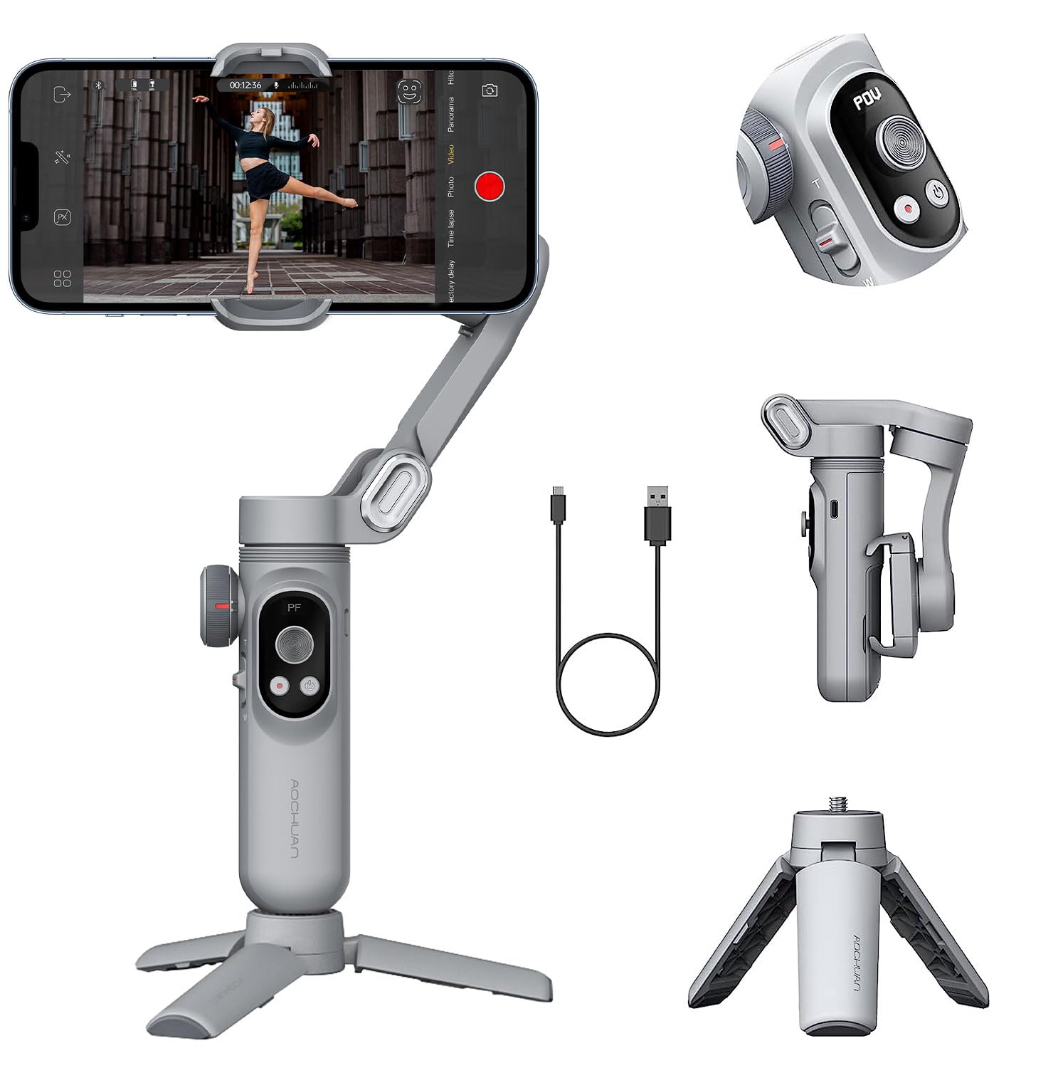 Aochuan Smart X Pro The Ultimate Smartphone Gimbal Stabiliser