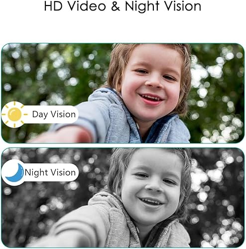 Miniatura 8 de Timbre con cámara inalámbrica sin suscripción con monitor para apartamento, Timbre con cámara 1080P, no necesita aplicaciónWiFi, video portero de