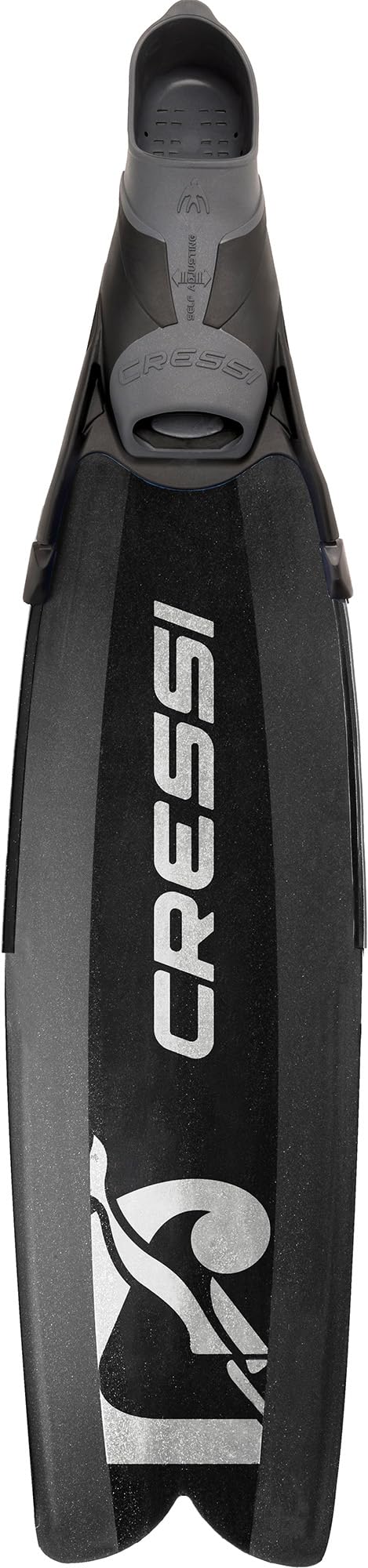 Cressi Gara Turbo Boost Fins - Innovativa Pinna Lunga a Scarpetta Chiusa Ideale per Immersioni Libere Intermedie Avanzate Apnea e Pesca Subacquea Unisex Adulto
