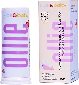 Protetor Solar Infantil em Bastão Mineral FPS 80 FPUVA 30​