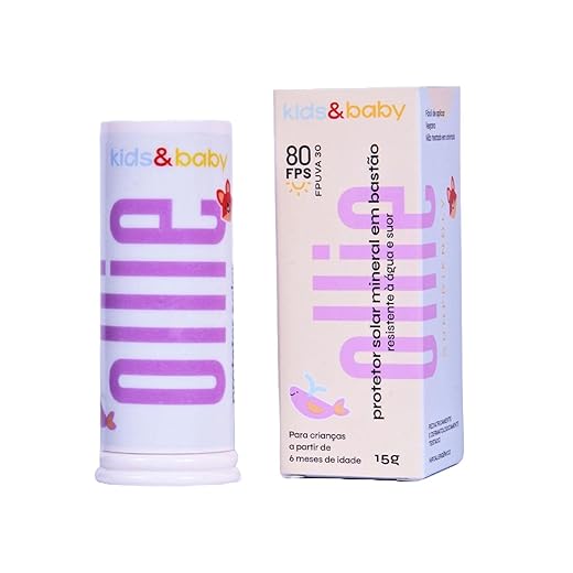 Protetor Solar Infantil em Bastão Mineral FPS 80 FPUVA 30​