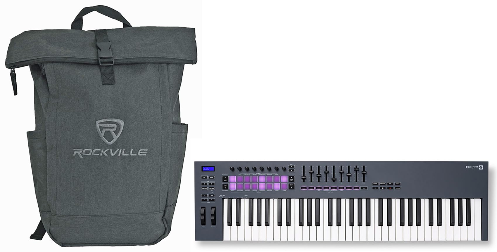 Amazon.com: Novation FLkey 61 Bundle: 61 Key MIDI Music Production