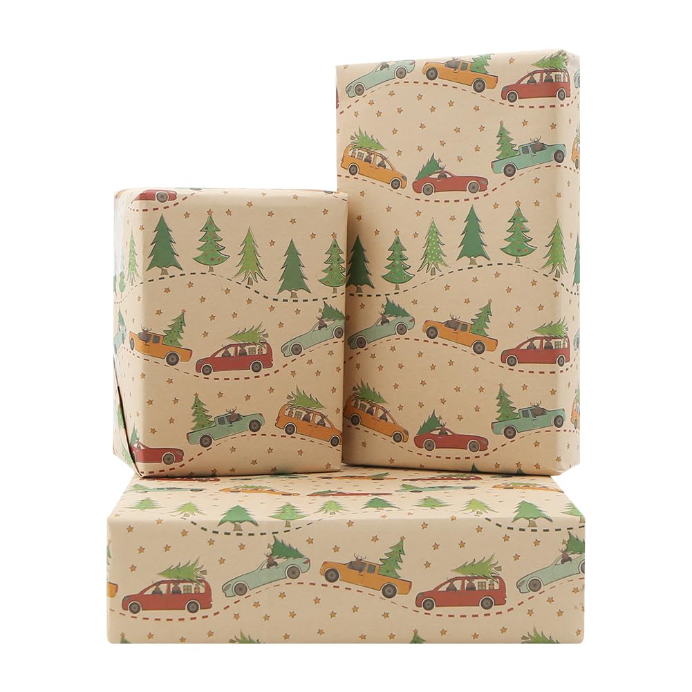 Kerst inpakpapier & cadeauversiering | Dille & Kamille