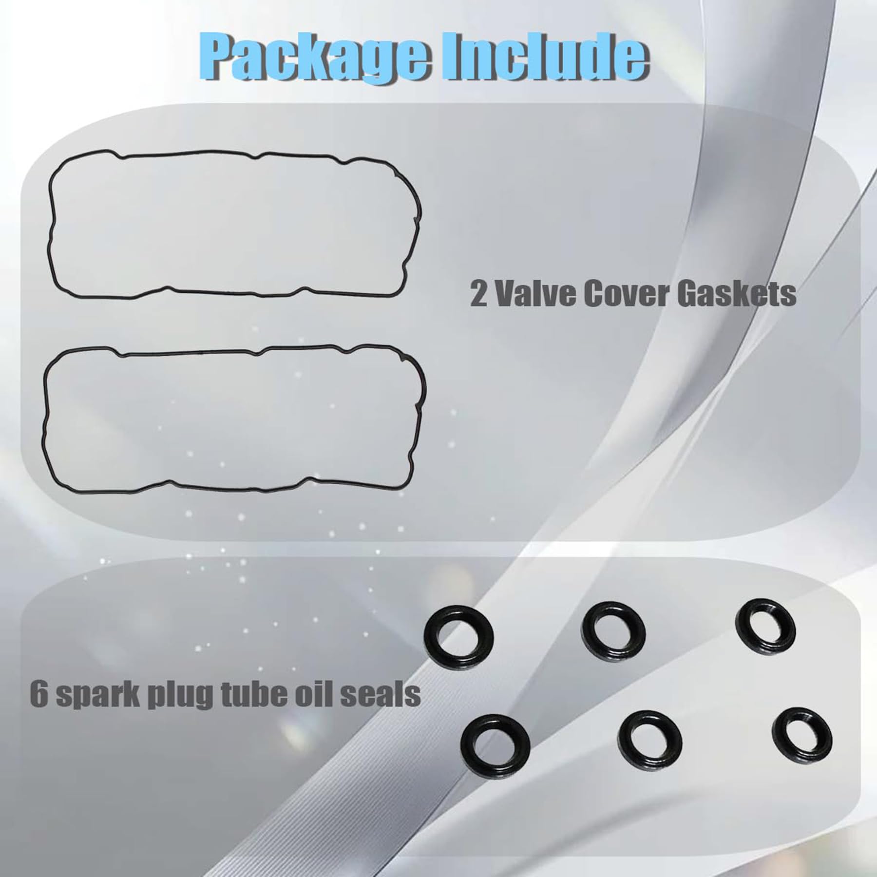 Valve Cover Gasket Set For Toyota 3.0L 1MZFE – Avalon Camry Sienna Lexus ES300 4 thumbnail image