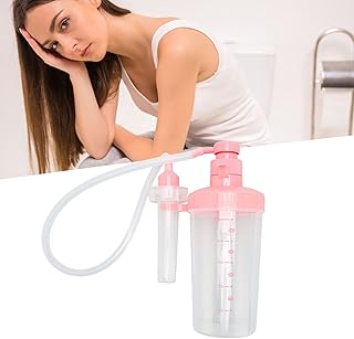 Vaginal Rinse Douche System Manual Pressure Stable Water Flow Vaginal Rinse Vaginal Rinse Cleaner For Douches & Enemas Cleaner 500Ml Pink, Vaginal Douche Vaginal Rinse Douche Special People Care