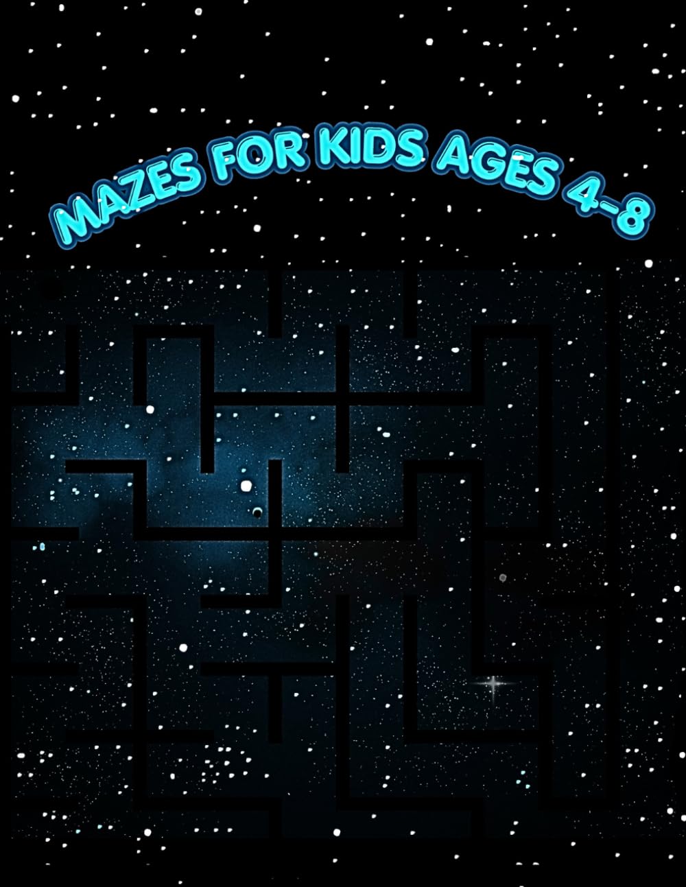 Mazes for kids ages 4-8: maze puzzle activity book ages 4-8 for kids