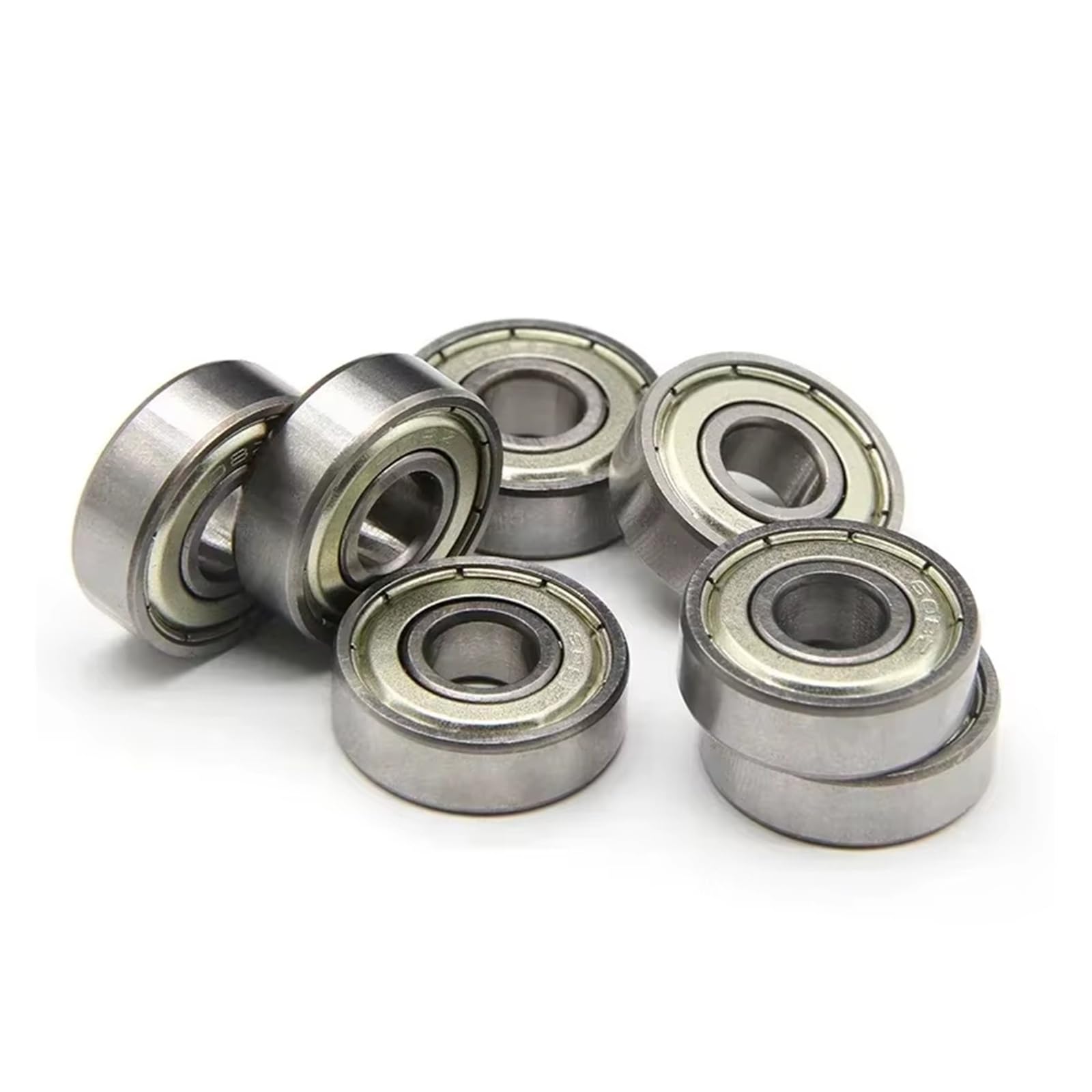MESKEL Kit Roulements Roue Roulements À Billes 608Z 608ZZ Gorge Profonde ABEC-7 pour Mini Roulement en Acier Au Carbone Skateboard Scooter Pièces