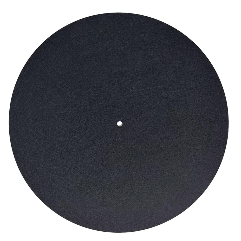 Tappetino antiscivolo in feltro per fonografo, vinile, CD, stampa digitale, tinta unita, protettivo e facile da pulire, 295 mm