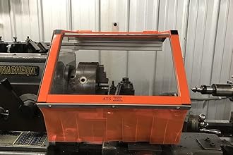 ATS Safety, LG-TR3-18, 18" Wide Lathe Safety Guard, for up to 10" Chuck