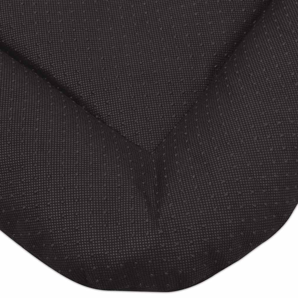 Cama para perros tamaño XL negro, tela Oxford impermeable con revestimiento de poliuretano, parte inferior antideslizante, lavable, cómodo cojín para perros para interiores, exteriores