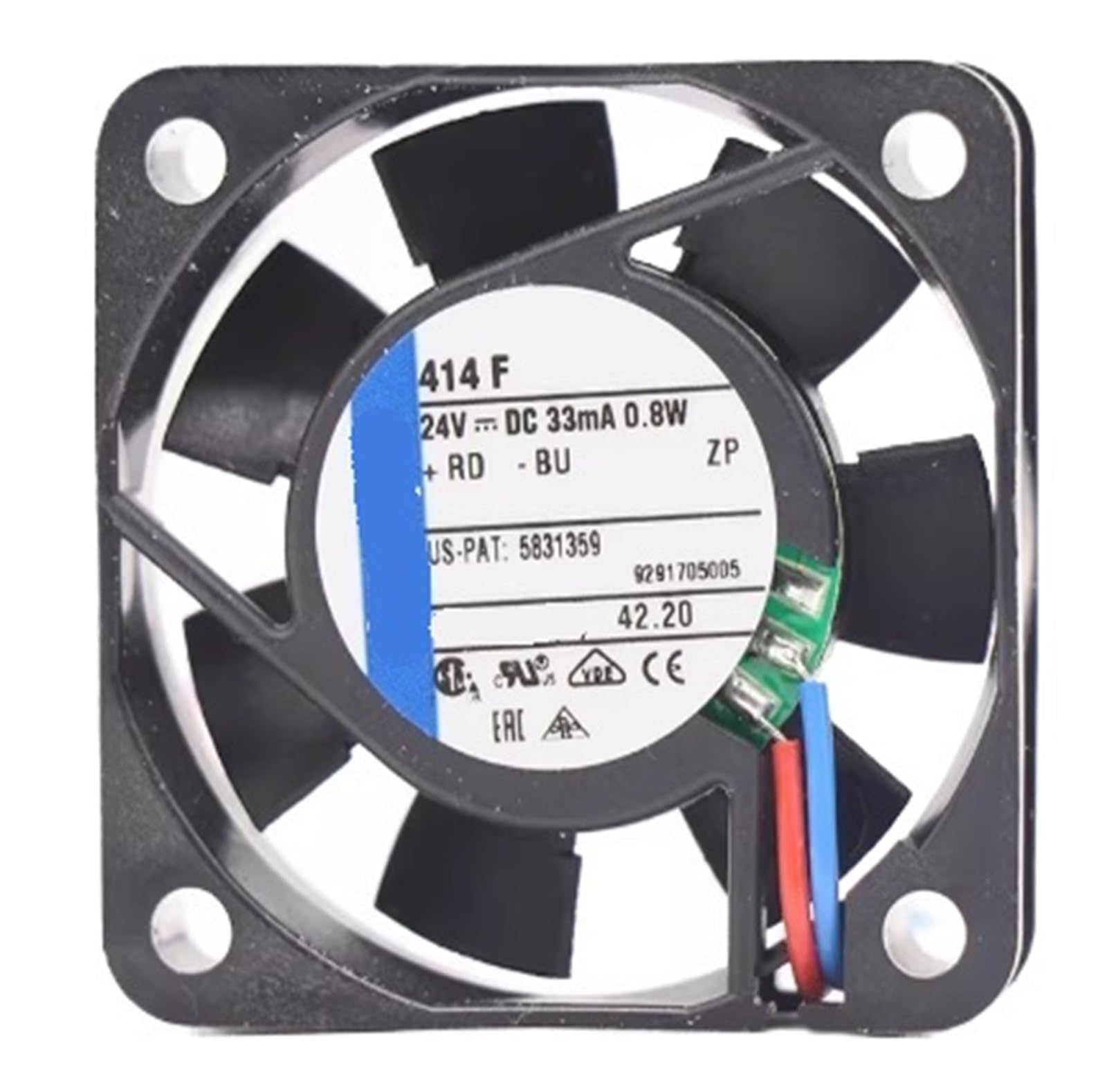 Cxdfrser One Color 414F 414 24V 0.8W 4Cm Cooling Fan 40X40x10mm(414)
