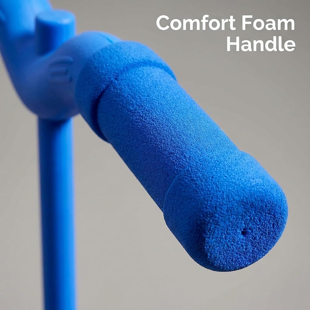 Balance Jumping Ball for Kids & Adults, Pogo Jumper with Handle and Ball Pump, Safe Non-Slip Indoor and Outdoor Toy