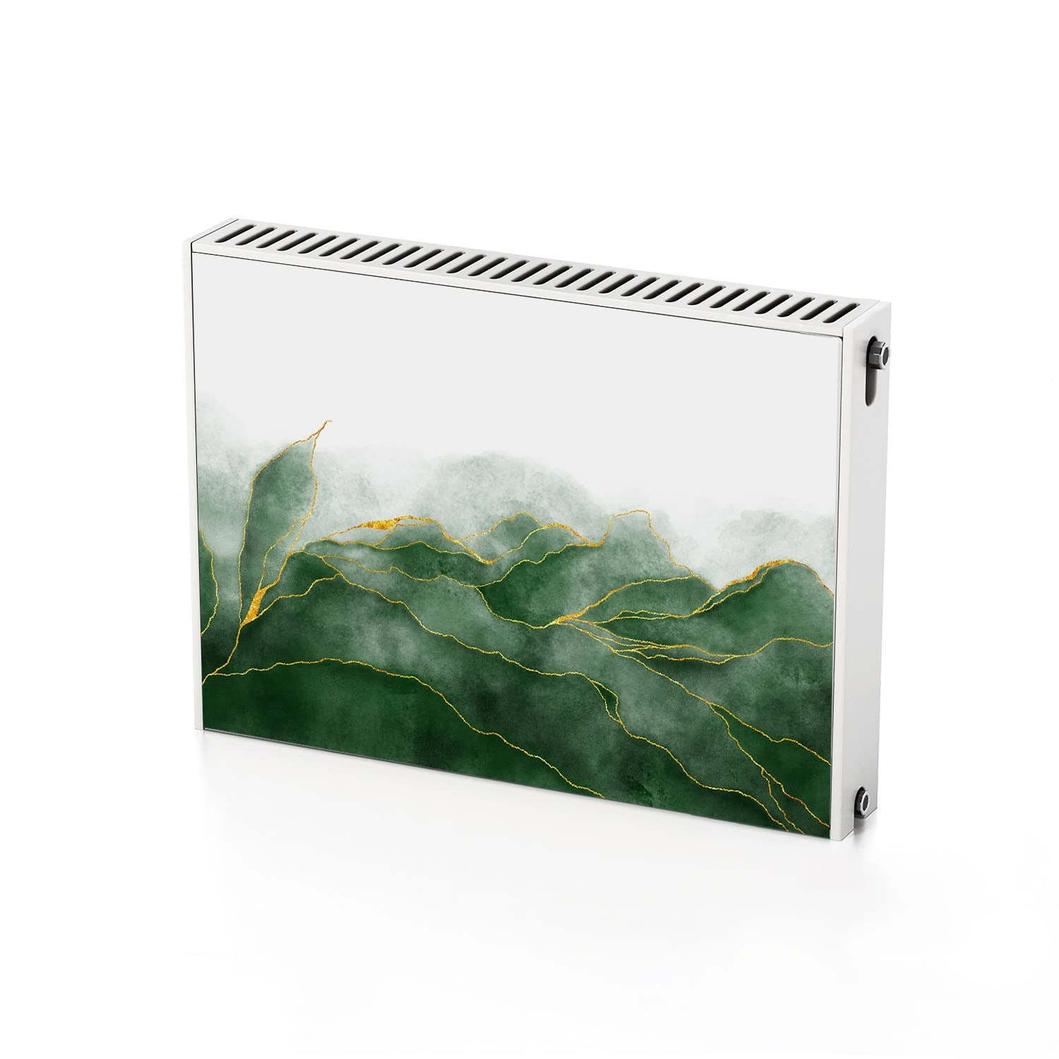 Tapis magnétique de radiateur feuilles pour une déco de salon nature