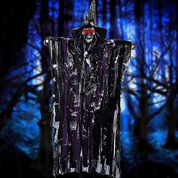 Amazon.co.jp: Wrightjp ハロウィン 飾り グッズ 発光 発声 超