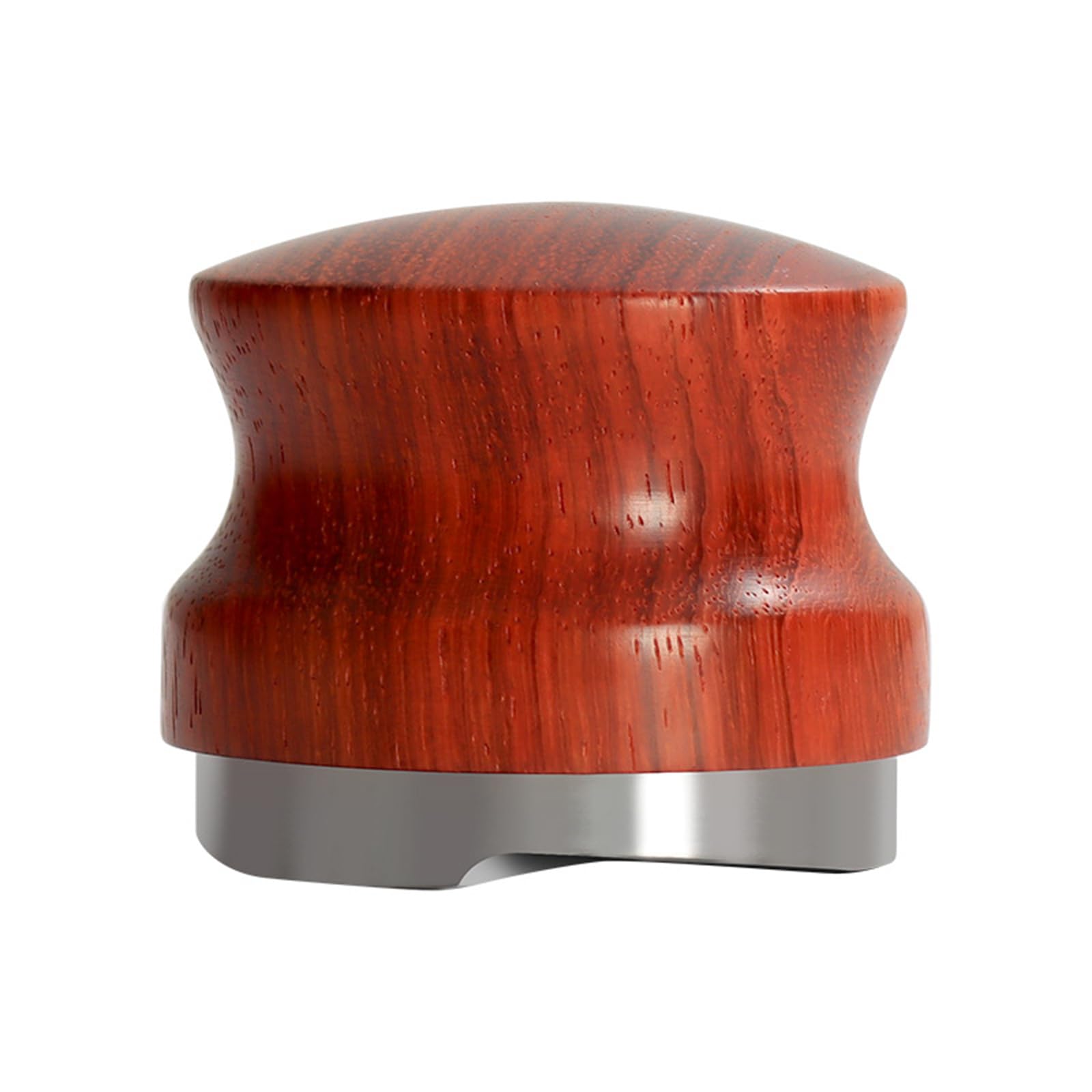 Buxuaaaa Manual Coffee Tamper 51mm / 58mm Espresso Tamper Coffee Powder Distributor Wood and Metal Accessories Machine Handle