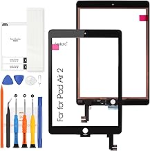 Screen for iPad Air 2 9.7 A1566 A1567 Touch Screen for iPad Air 2nd Generation Digitizer Glass Sensors Screen Replacement Kit (Black)