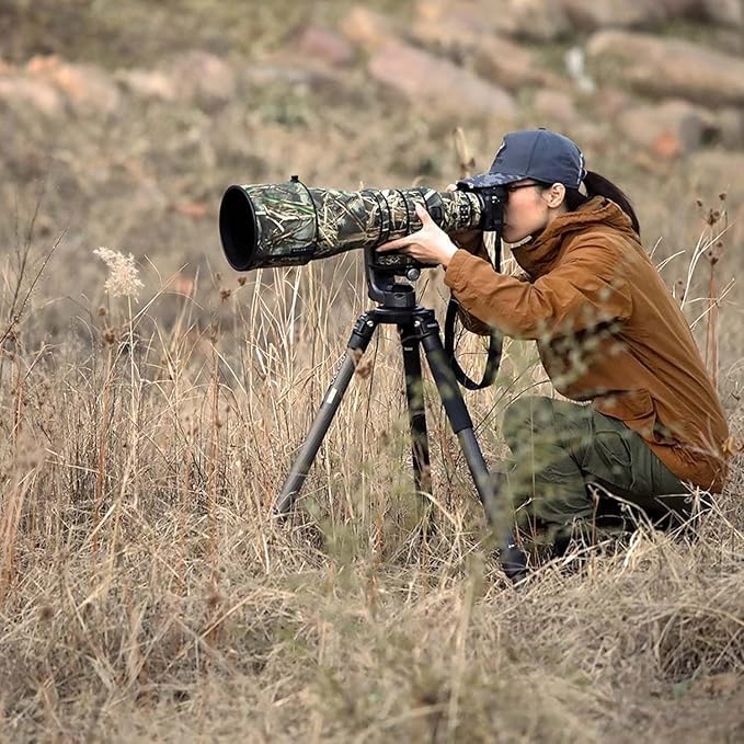 ROLANPRO Camouflage Lens Cover For Nikon Z 600mm F4 Tc Vr S Rain Coat Lens Protective Sleeve Guns Case 9 Classical Grass Waterproof - View #8