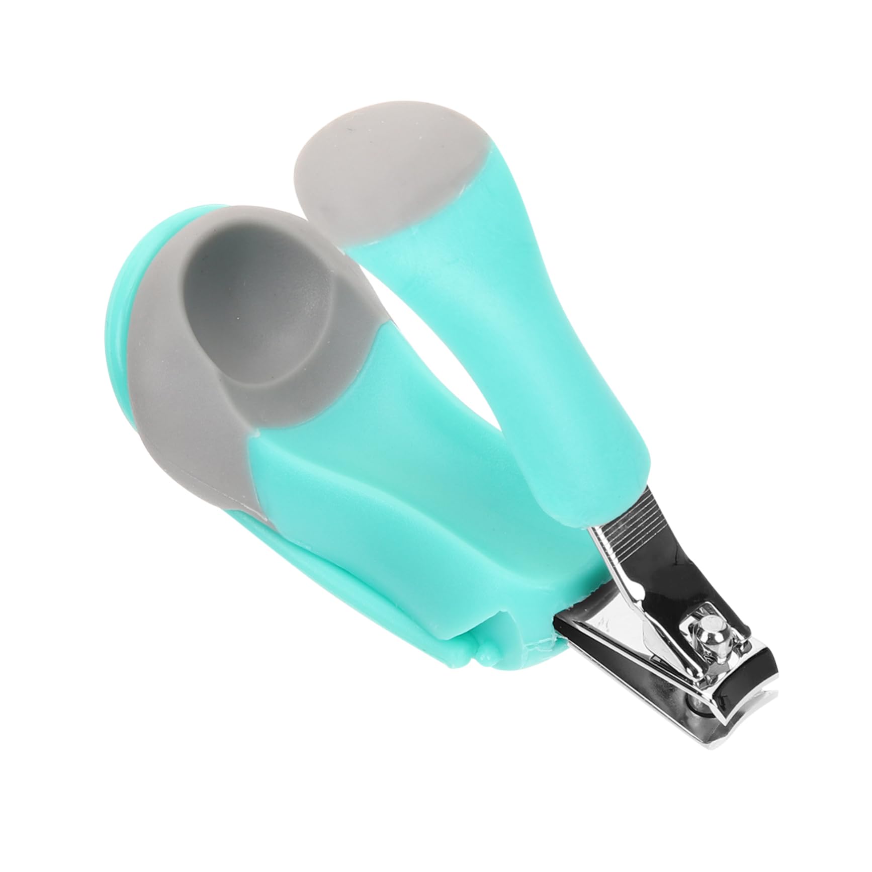 ibasenice 5piezas Cortaúñas De Acero Inoxidable Con Lupa Portátil Para Pedicura y Manicura Diseño Ergonómico Para Adultos y Seniors Fácil De Usar y Limpiar