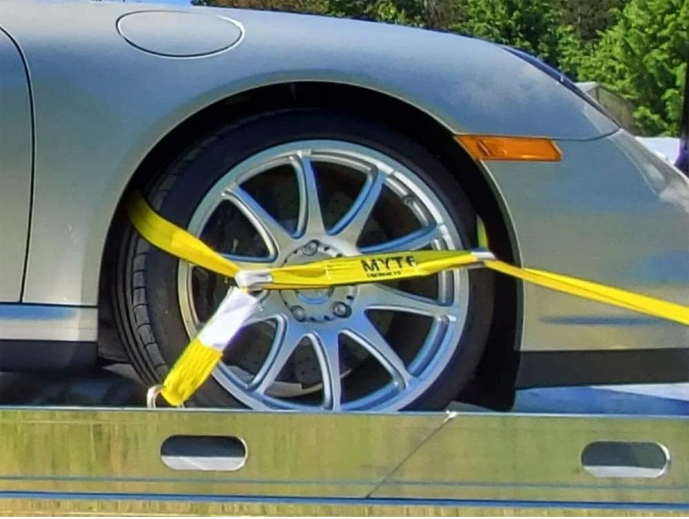 Roll Back Tie Down System Chain Ends 8 Point Tie Down Kit for Car Hauler Carrier Tow Truck - 14ft