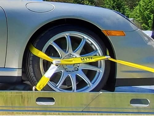 Vista 5 de Mytee Products Kit de amarre de 8 puntos con sistema de amarre para remolque, transportador de automóviles, remolque, 14 pies
