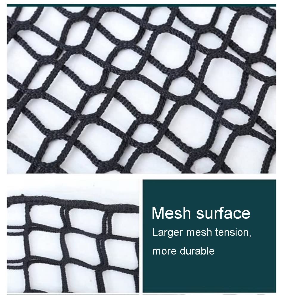 Tree House net Playground Climbing Cargo Net Climbing Cargo Net Rope Bridge Net for Tree House Treehouse net Monkey Bar Polyester Double Layers Cargo Net Climbing Outdoor (Size : 2X3m)