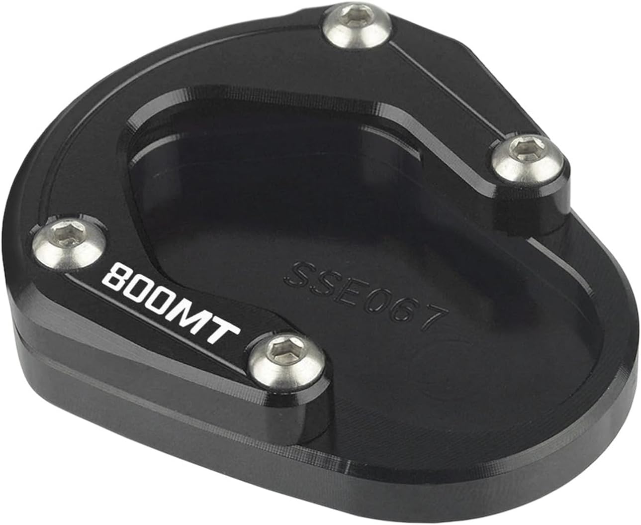 Motorcycle Kickstand Enlarge Plate Motorcycle Side Stand Enlarger Plate Kickstand Enlarge Extension For CF&MOTO CL-X700 800MT N39° 2021-2023