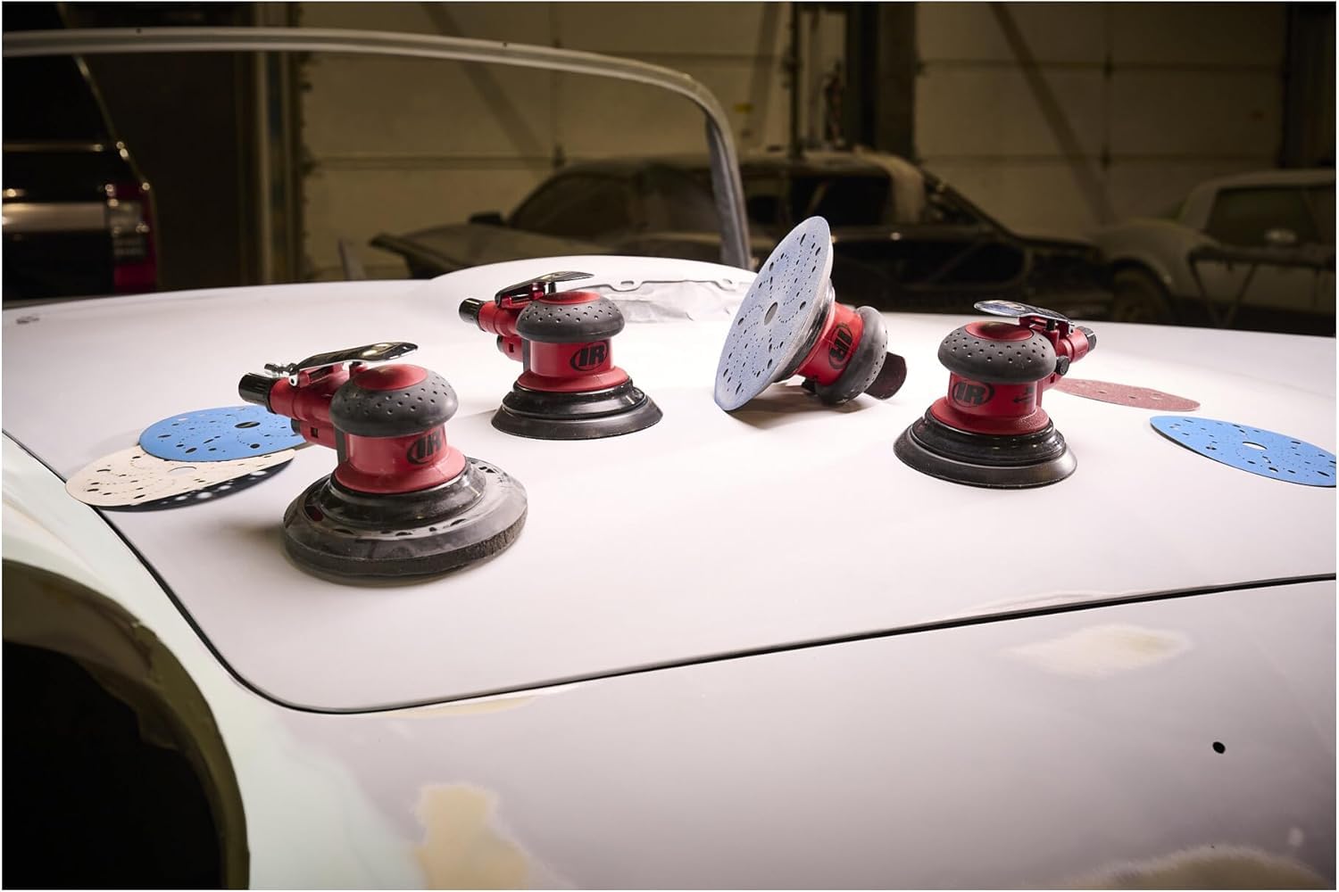 Ingersoll-Rand Co. | 5151-5-HL | 5" Air Random Orbital Sander, 3/16 - View #3