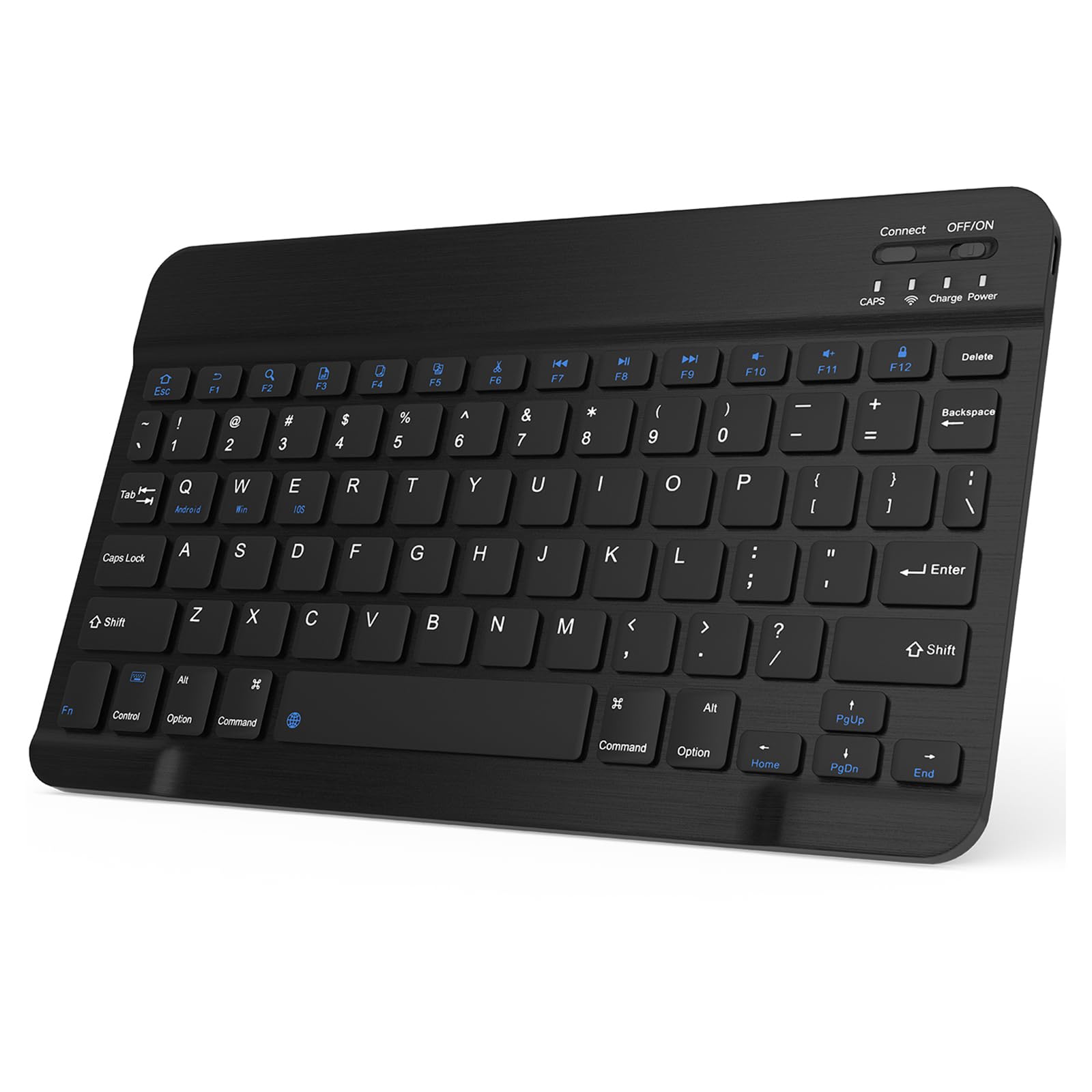 Photo 1 of LOOBOOAKY Bluetooth Keyboard - 10 inch, Black, Rechargeable