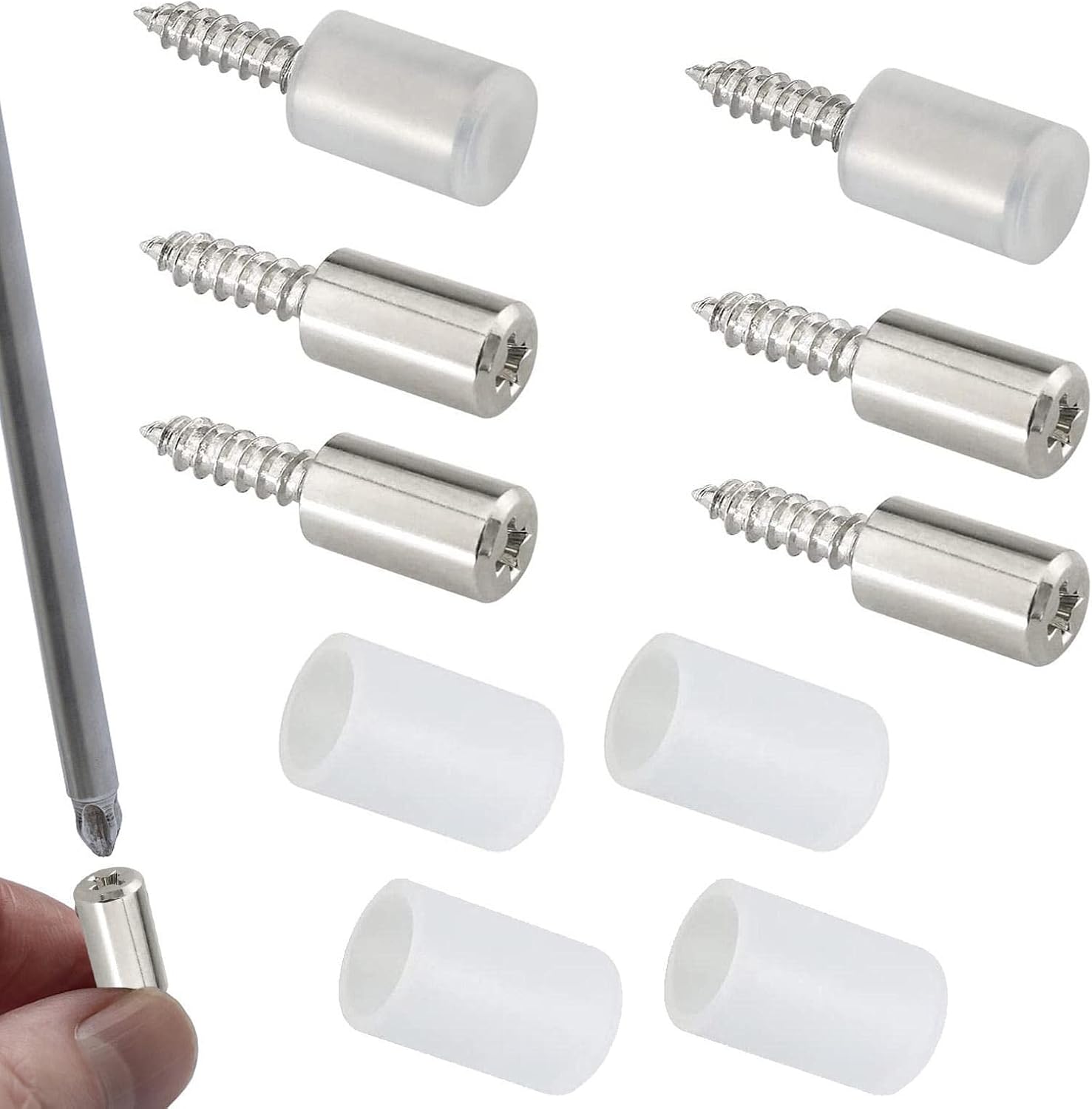 MiJie Shelf Pins Allin1 Selftapping Screw Design Metal