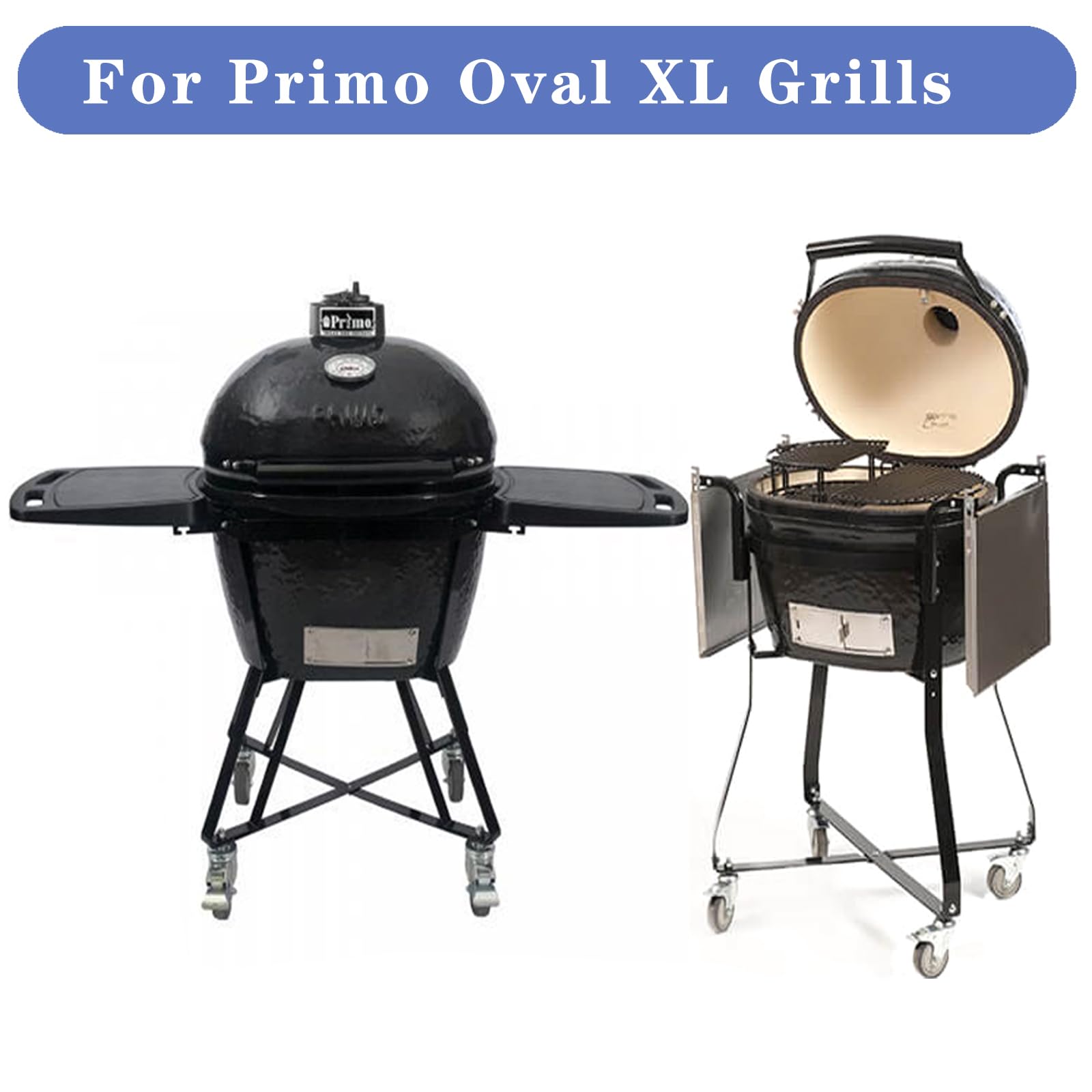 Shengyongh PPR362-1 - Parrilla de cocción para parrillas Primo Oval XL (paquete de 2)