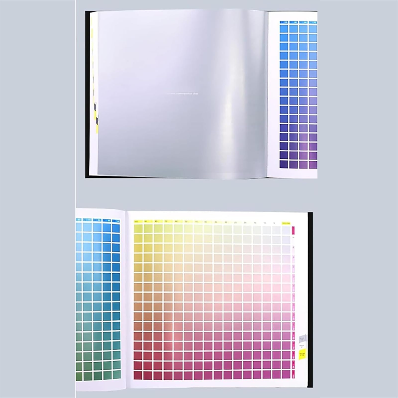 MObyat 4-Farben-Farbabstimmungshandbuch, CMYK-Farbkarte Für Den Druck, Insgesamt 83.234 CMYK-Druckfarben, Geeignet Für Innenarchitektur, Industrie, Druck Und Grafikdesign