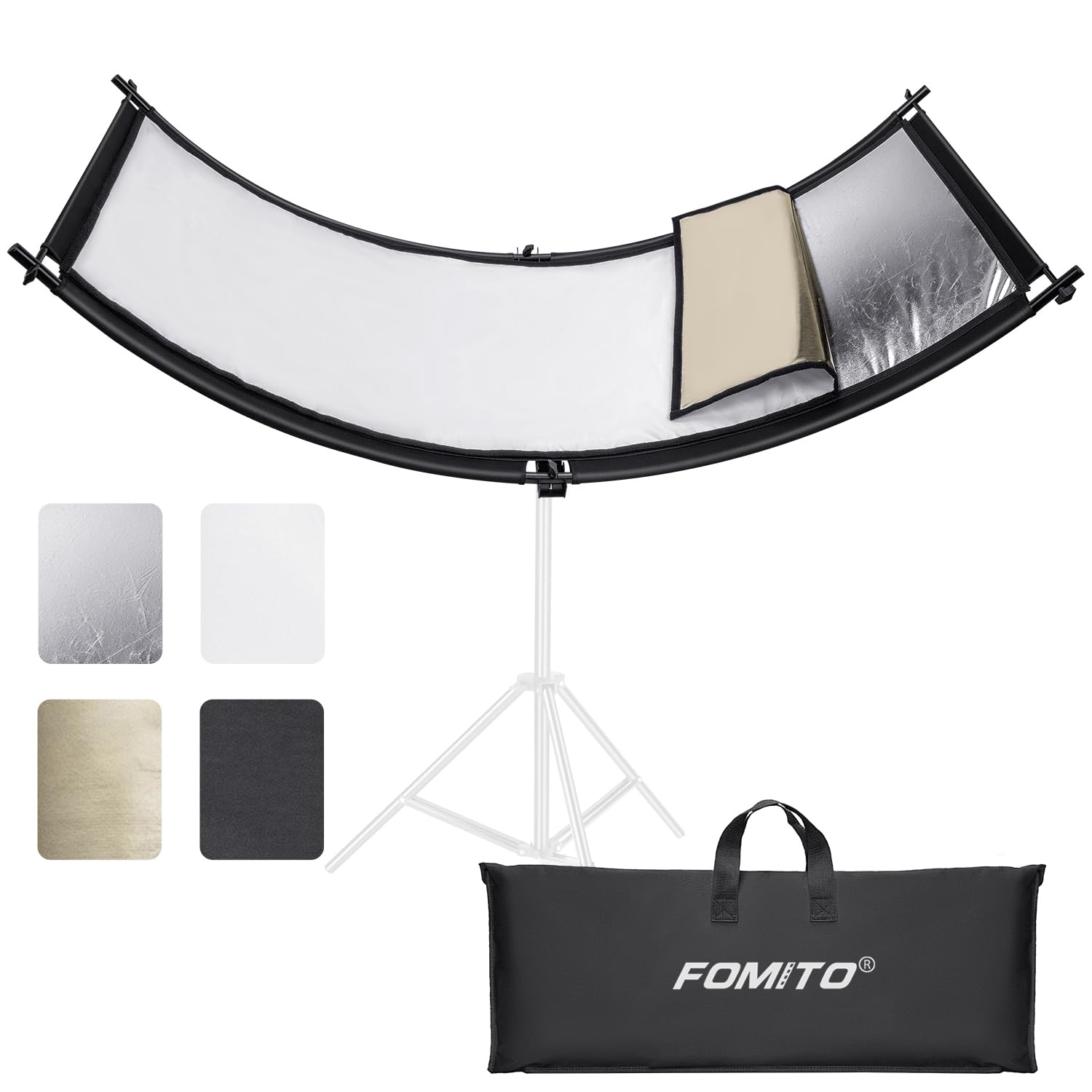 Amazon.com : Fomito Curved Reflector - 70x25.6 inch/178x65cm