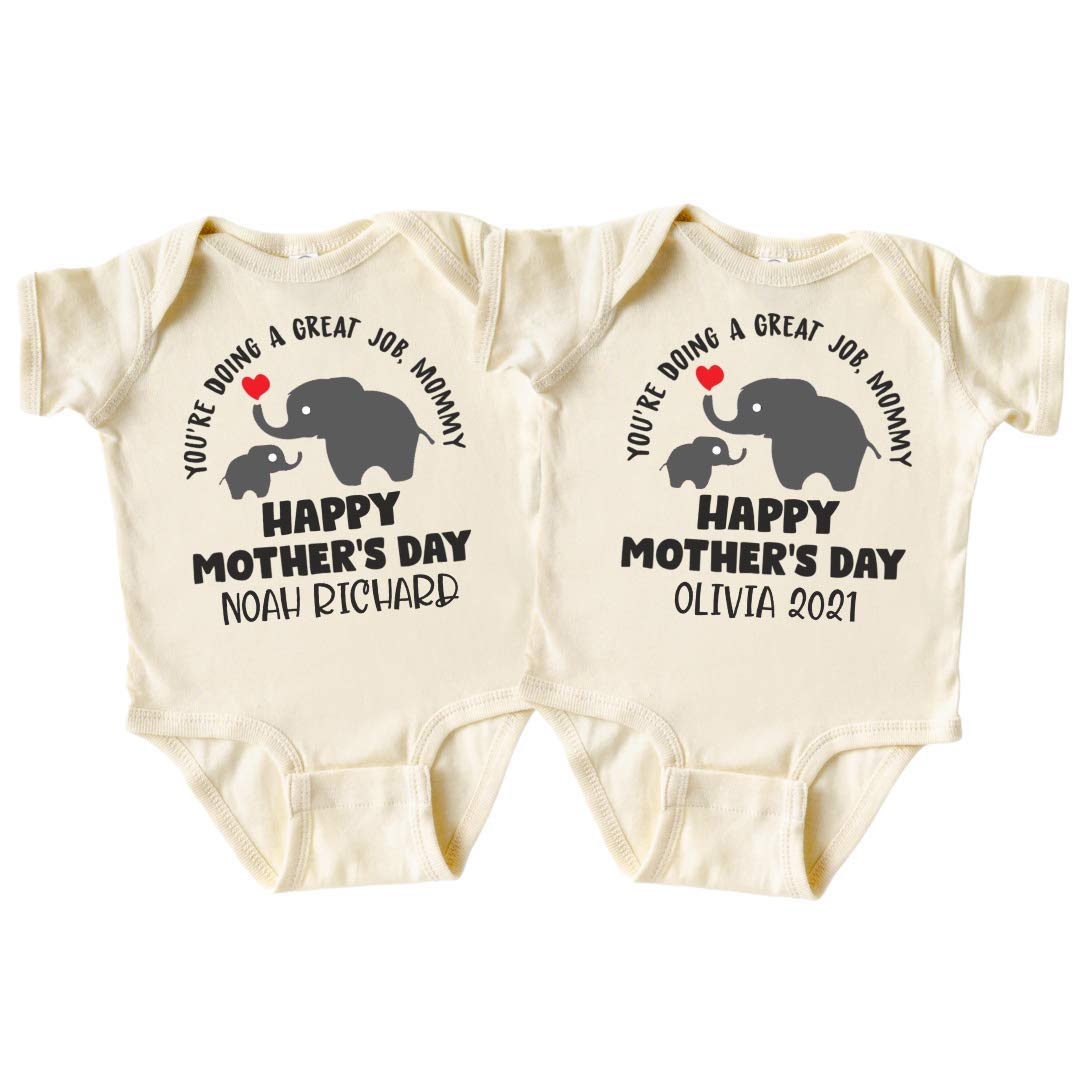 You're doing a great job Mommy Happy Mothers day Onesie