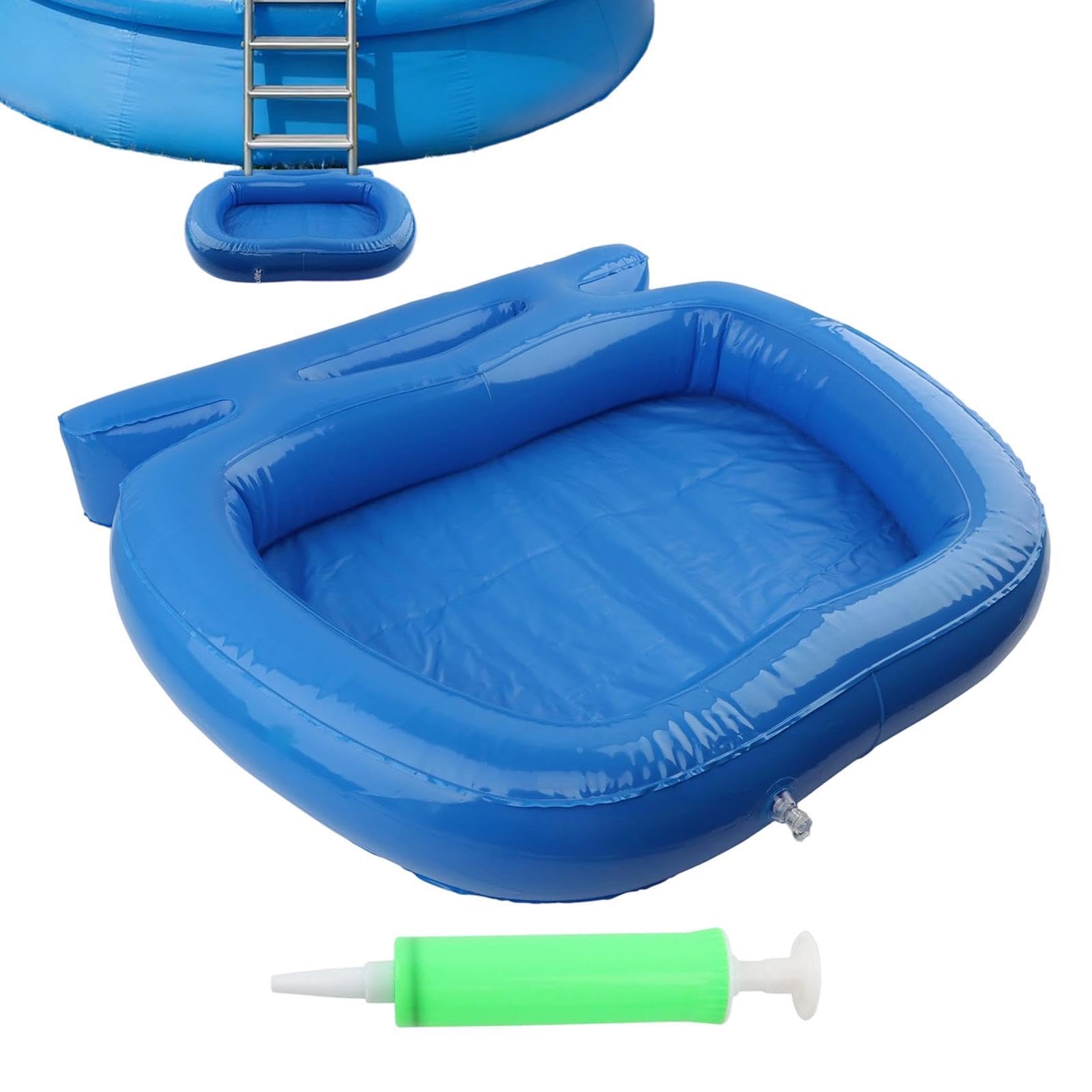 Bañera hinchable de inmersión para pies ideal para camping y jardín