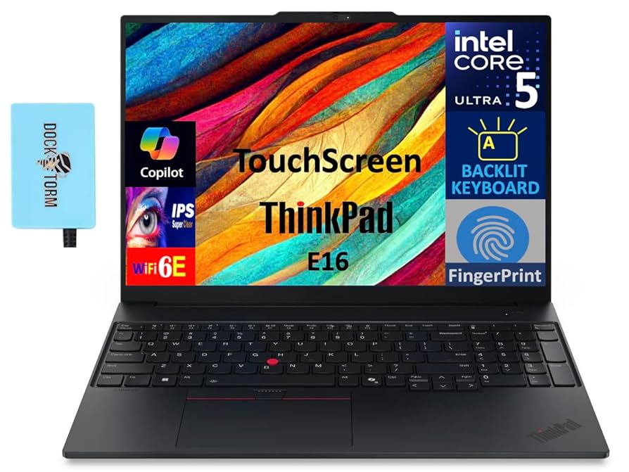 Amazon.com: Lenovo ThinkPad E16 Business Laptop 16.0