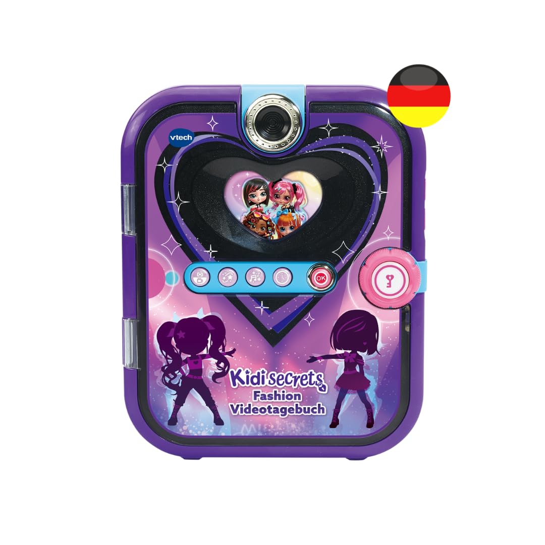 VTech KidiSecrets Fashion Videotagebuch Black