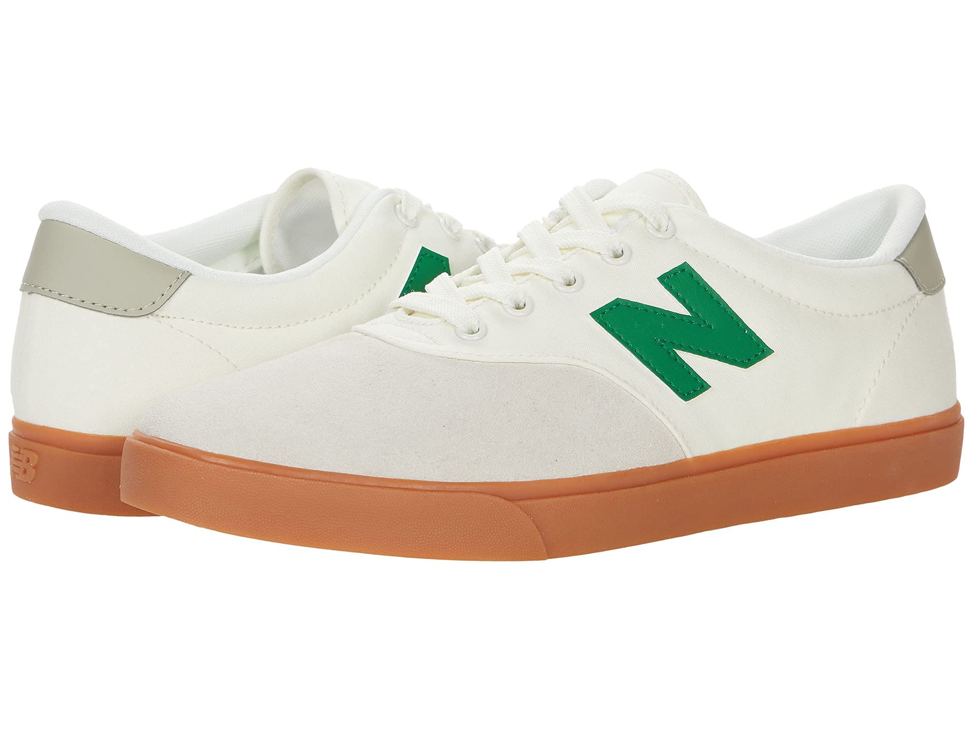 New Balance All Coasts AM55 Skate Shoes Mens Sz 9.5 Cream/Gum