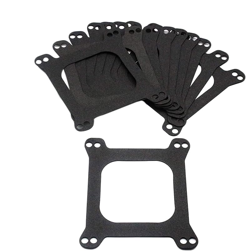 Junta de Base para Carburador Holley GSKMOTOR 4 BBL com 1,52 mm de Espessura – Pacote com 10