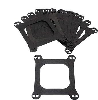 10 Pack Holley Carburetor Base Gaskets Carburetor Mounting Gasket | 4 BBL 1/16" Thick Carburetor Gasket