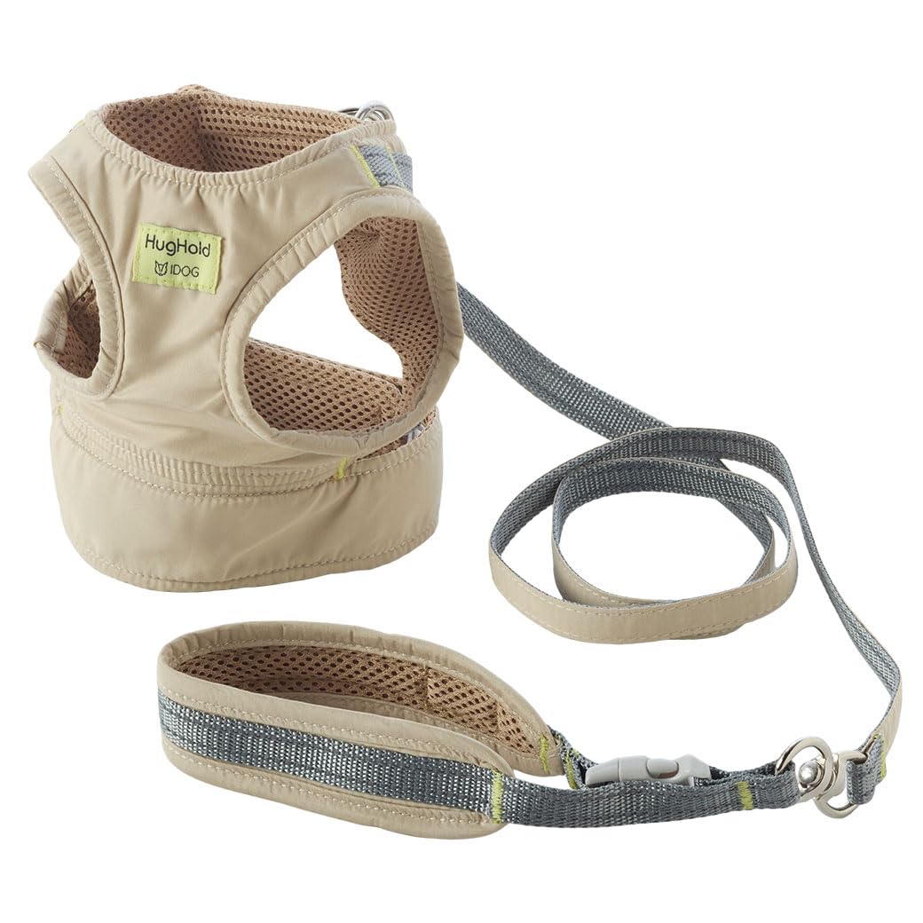 限定色ピンクベージュ✳︎ and hug.✳︎犬ハーネス＆多機能リード 犬
