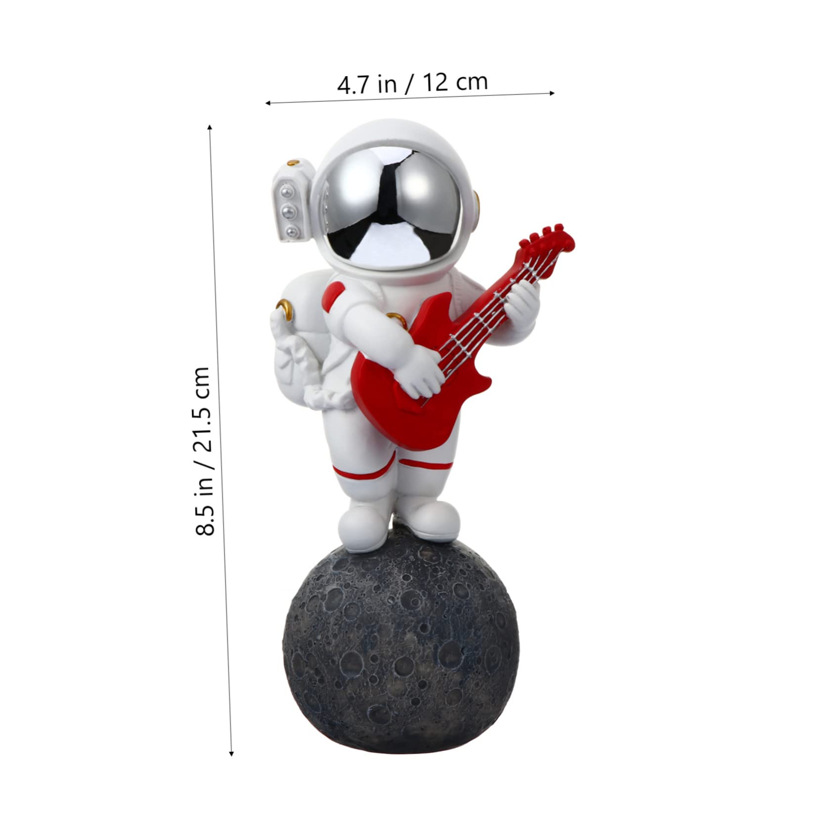 Zerodeko Figura de Astronauta de Resina, Adorno Creativo para Escritorio