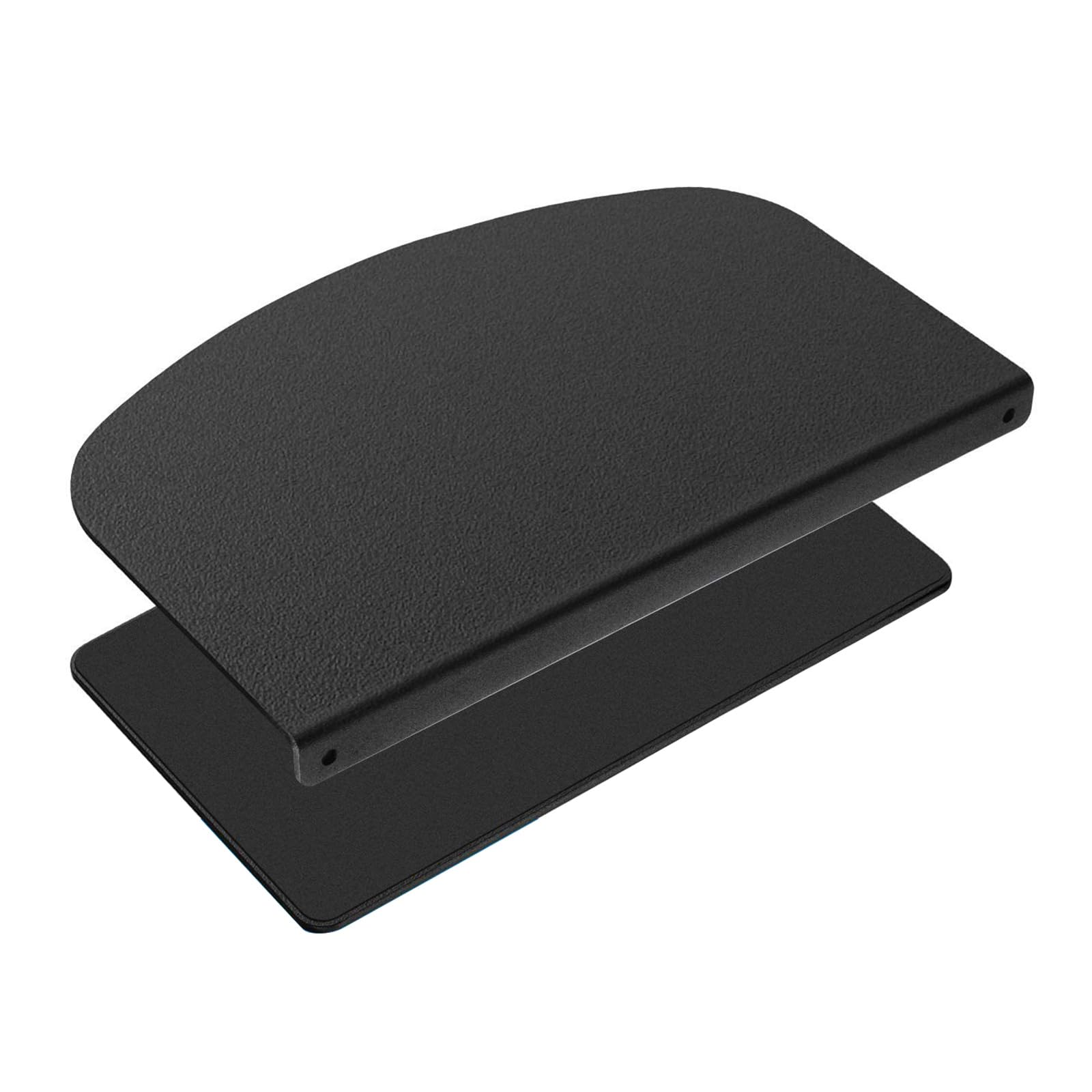 Pholiten - Placa de refuerzo para monitor para mesa delgada y frágil, soporte de acero con abrazadera en C, refuerzo de montaje