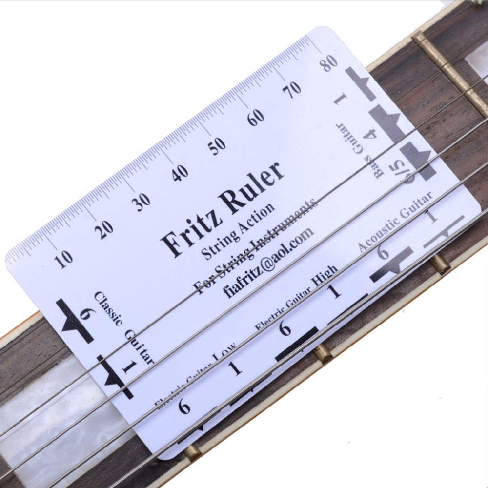 String Action Ruler - Guitar & Bass Tool -4