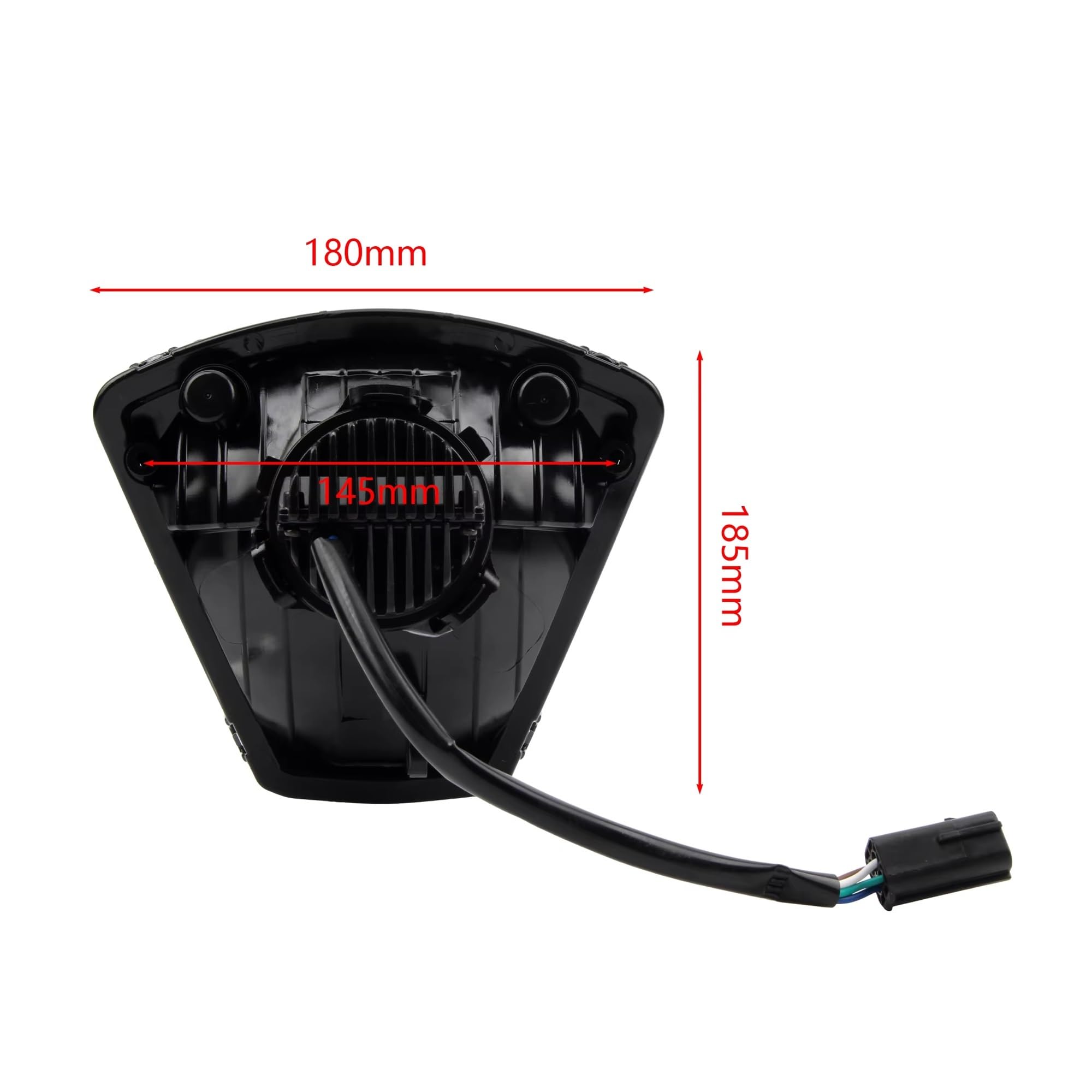 Phare Moto Feux Phare Avant LED Moto pour Tout-Terrain pour GASGAS EX EC 300 350F 400F 450F 500F SM700 2024 2025 Motocross pour Enduro Moto Phare(A)