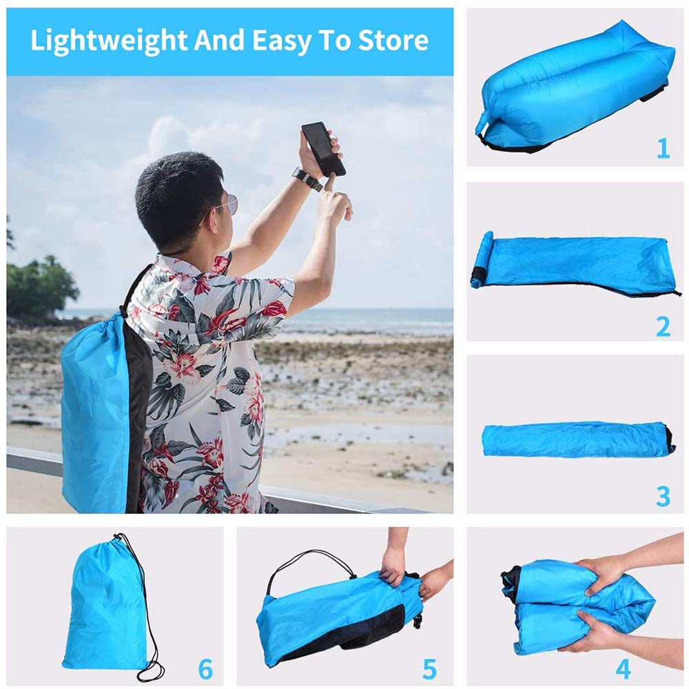 INSTRUCTIONAL VIDEO How To Inflate The Inflatable Lounger, 57 OFF