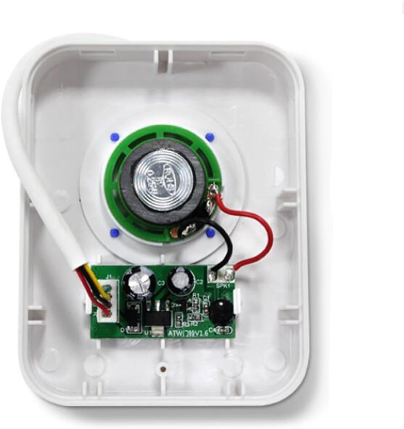 DC 12 Wired Doorbell Wire Access Control Wire Door Bell External Wired Doorbell Loud Ding-Dong Ringtones (Color : B12-A) (B08)